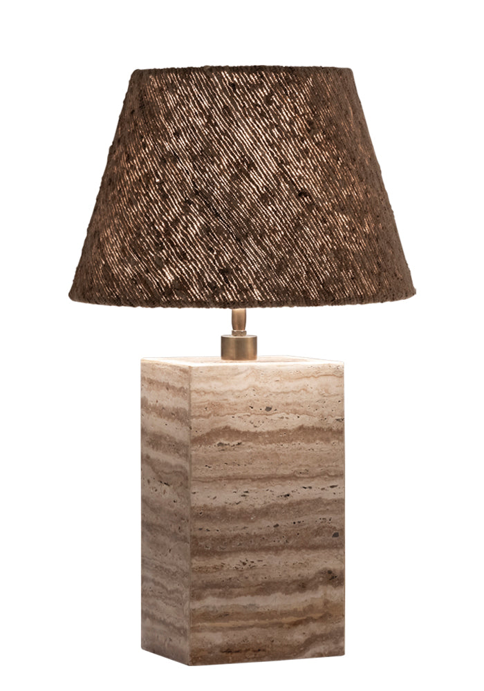 Zenith H34 travertin beige - Bordslampfot