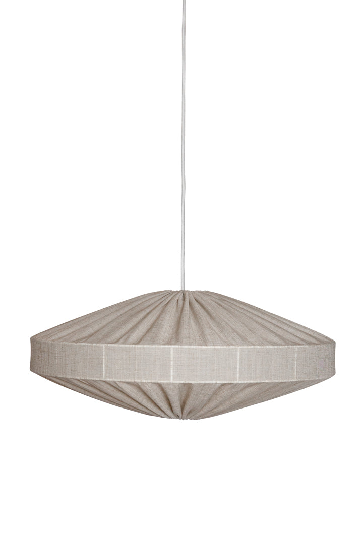 Alba D58 s/v Linero natural taklampskärm från Alde & Lind