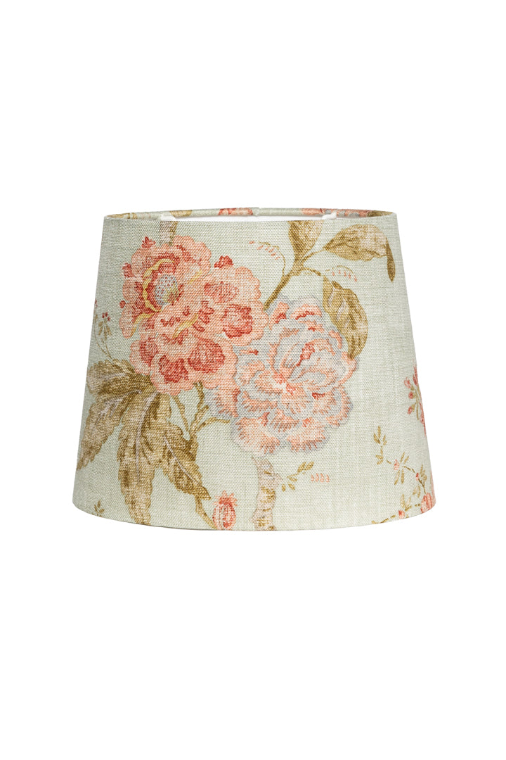 Alice D27 oval Flower grön - Bordslampskärm