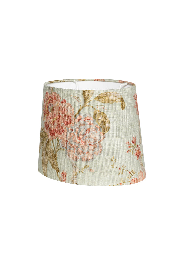 Alice D27 oval Flower grön - Bordslampskärm
