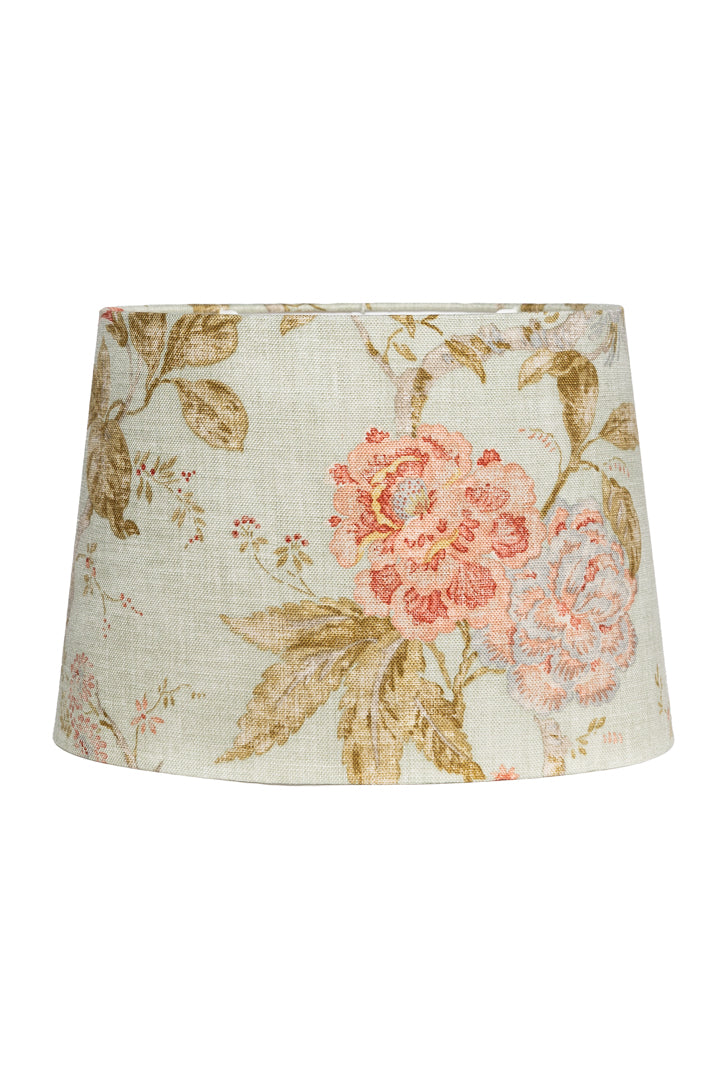 Alice D35 oval Flower grön bordslampskärm från Alde & Lind