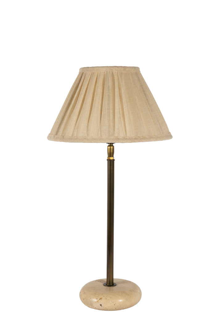 Emelie D27 Bado sand - Bordslampskärm