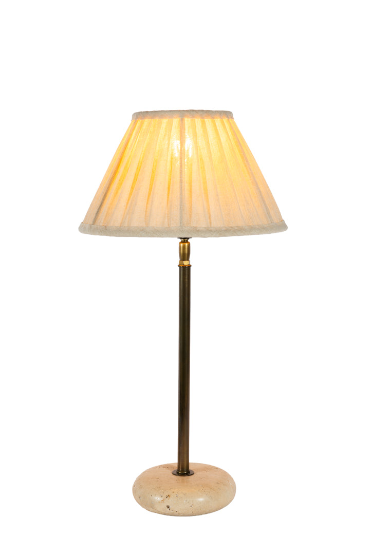 Emelie D27 Bado sand - Bordslampskärm