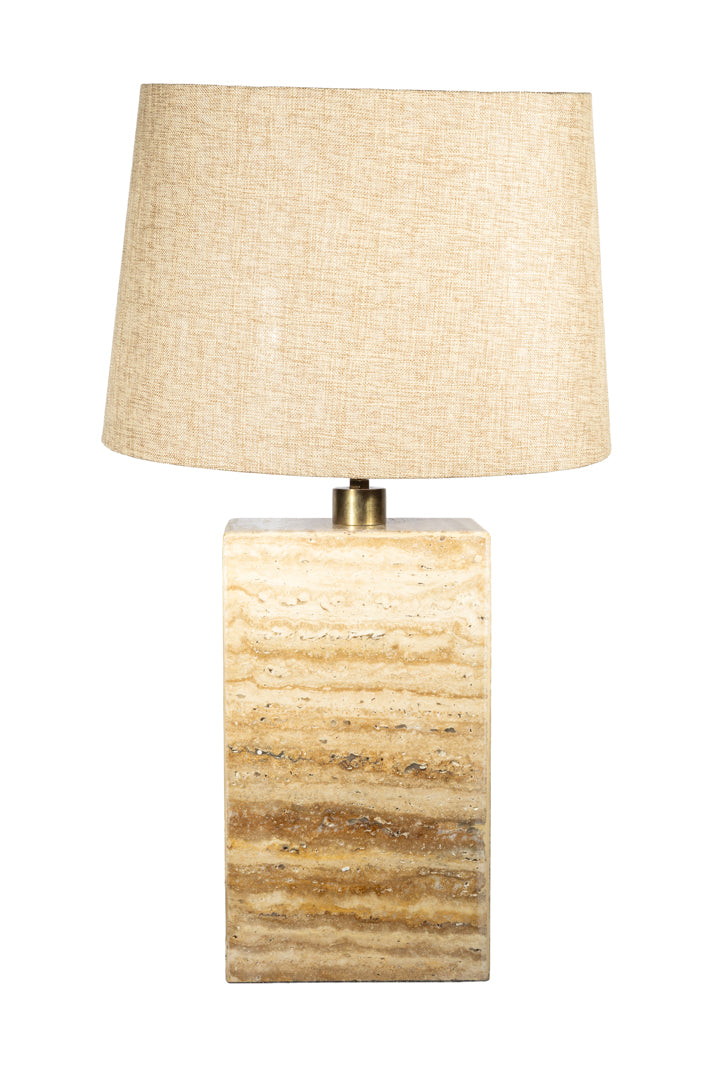 Alice D35 oval Sambu Natur - Bordslampskärm