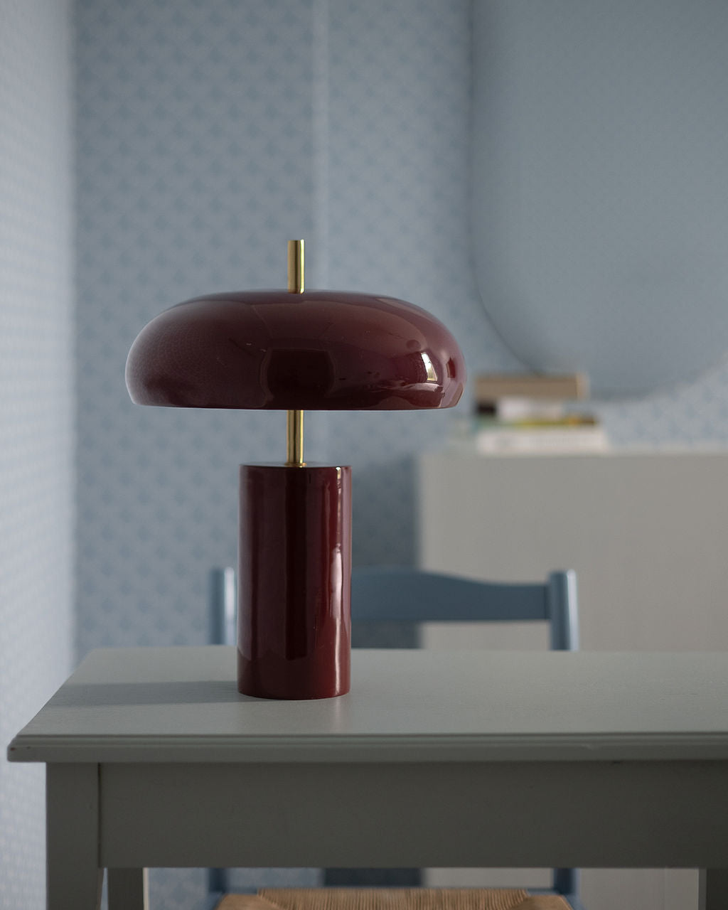 Lex H41 metall röd - Bordslampa
