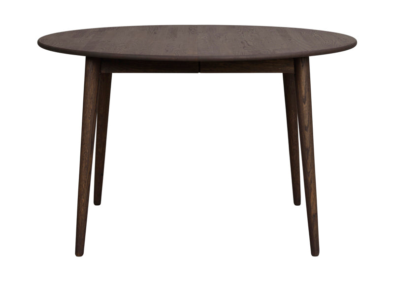 Tyler runt matbord Brun