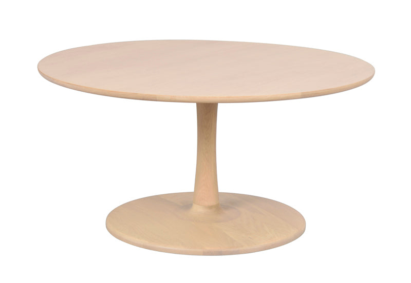 Hobart - Soffbord Vitpigmenterad Ø90 cm