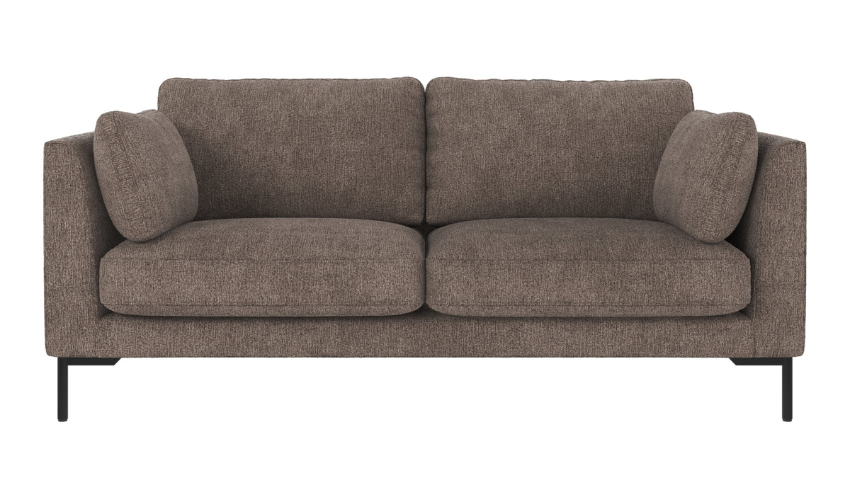 Corwin 2,5-sitssoffa från Rowico Home i tyget Greg #7 mörkbeige