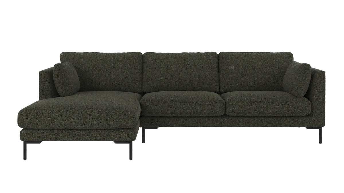 Corwin - 3,5-sitssoffa schäslong vänster