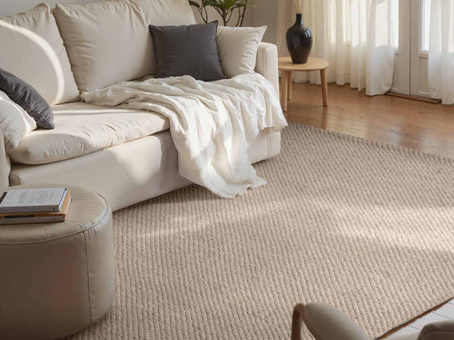 Lyon ullmatta, beige från ELLE Decoration