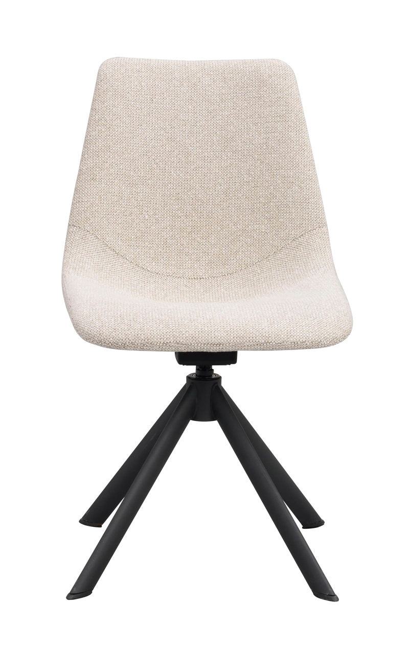 Dunmore Stol Ljusbeige/Svart