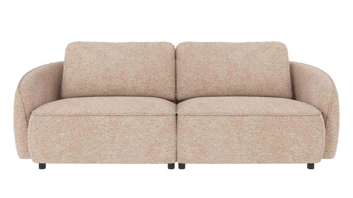 Norris 3-sitssoffa från Rowico Home i tyget Anna #2 ljusbeige