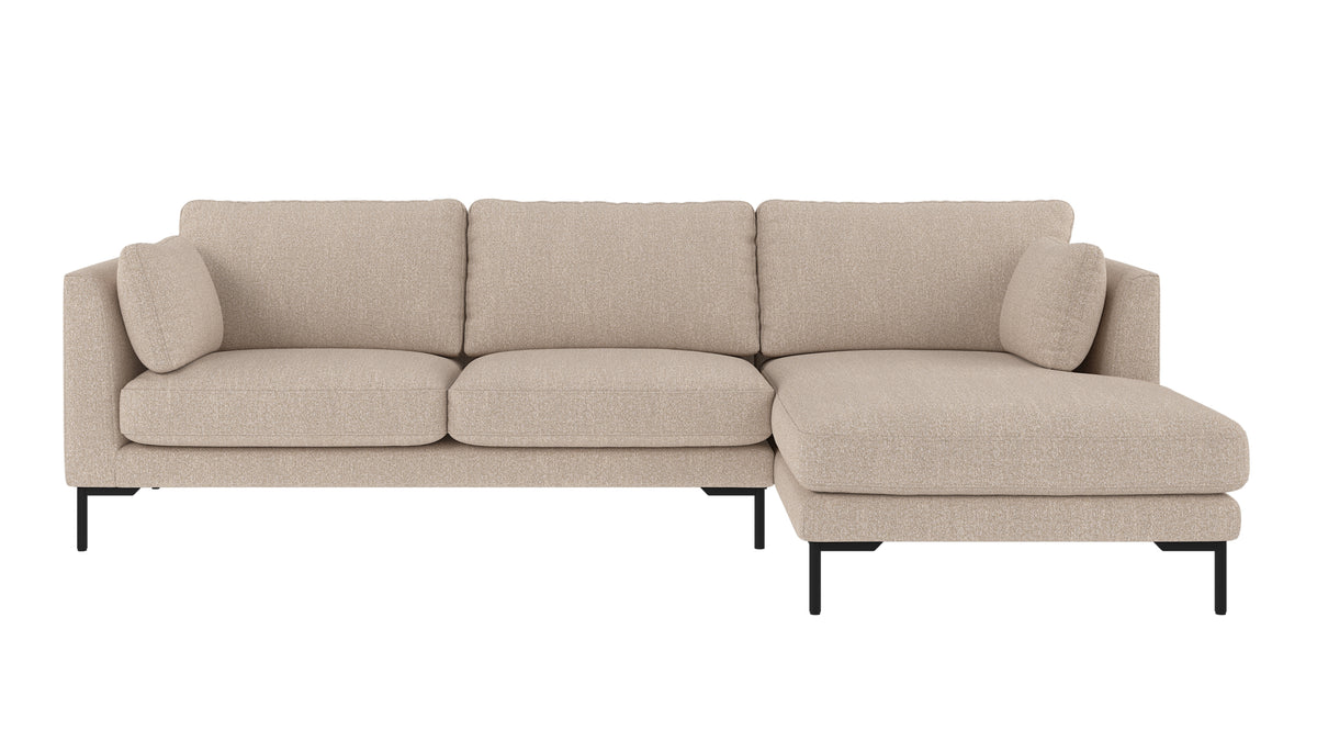 Corwin - 3,5-sitssoffa schäslong höger