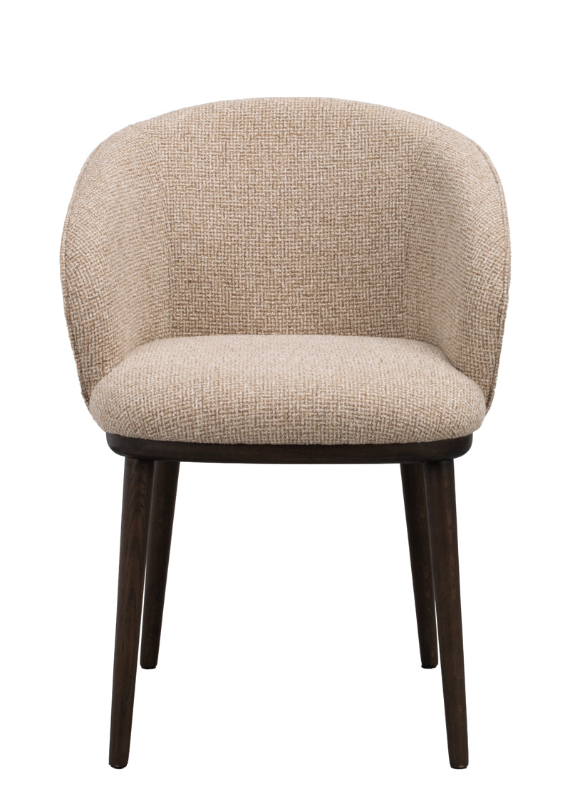 Judson Karmstol Mellanbeige/Brun