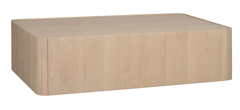 Seabrook - Soffbord Vitpigmenterad 130x75 cm