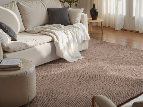 Calmio ullmatta, taupe från Hanse Home