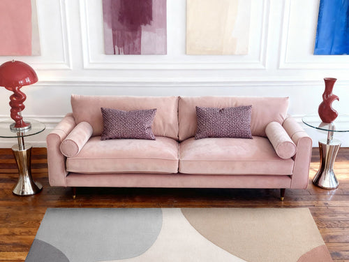 Hackney ullmatta, röd/blå/beige från Ted Baker