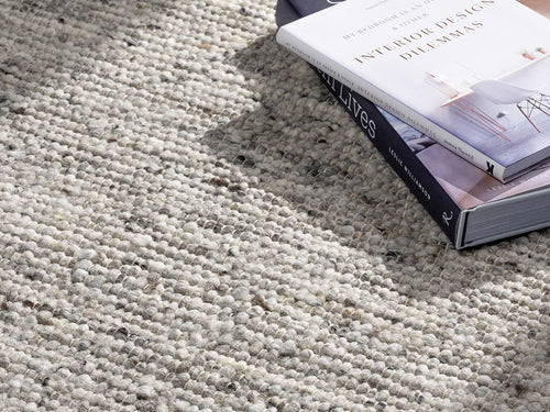 Hygge ullmatta, grå från Narma, närbild