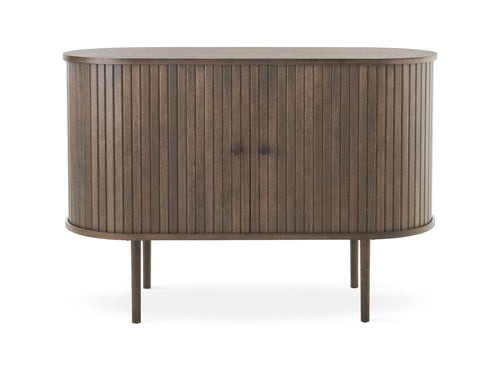 Slide sideboard 110 från NFG, brunlackad ek