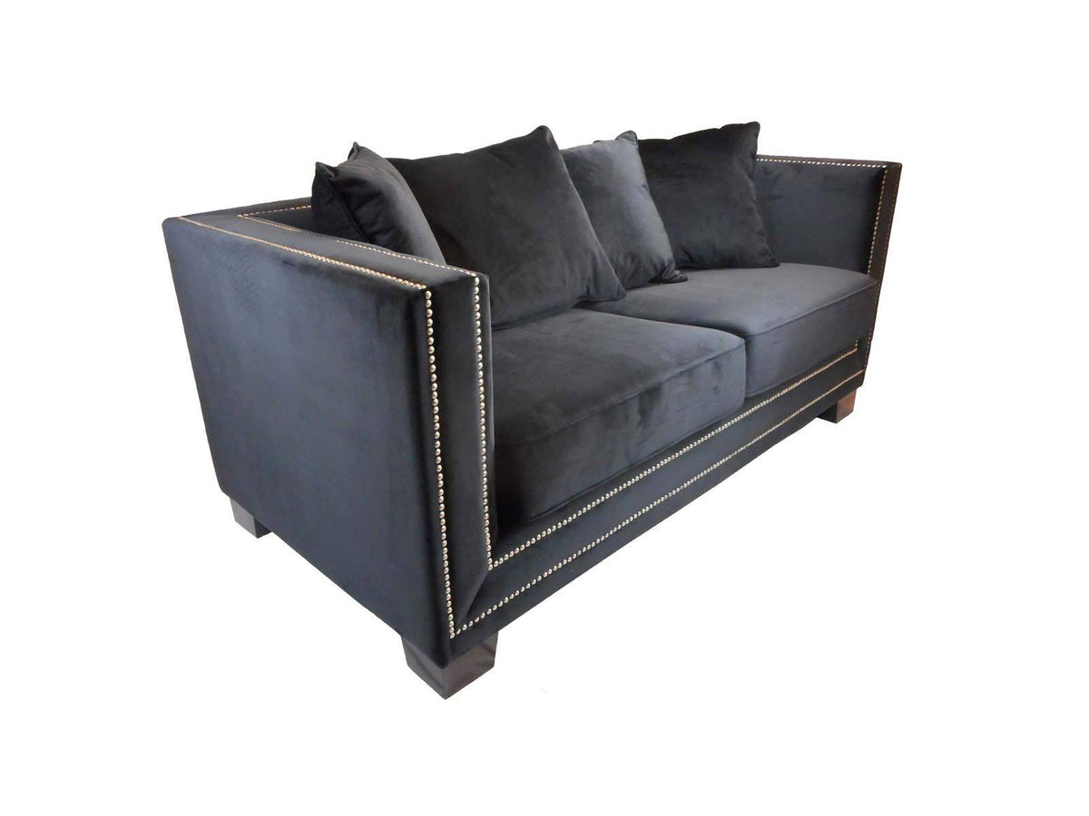 Cloude 2-sits soffa, Onyx från NFG