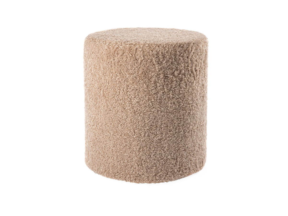 Shaun puff Ø40 H45 från NFG, beige