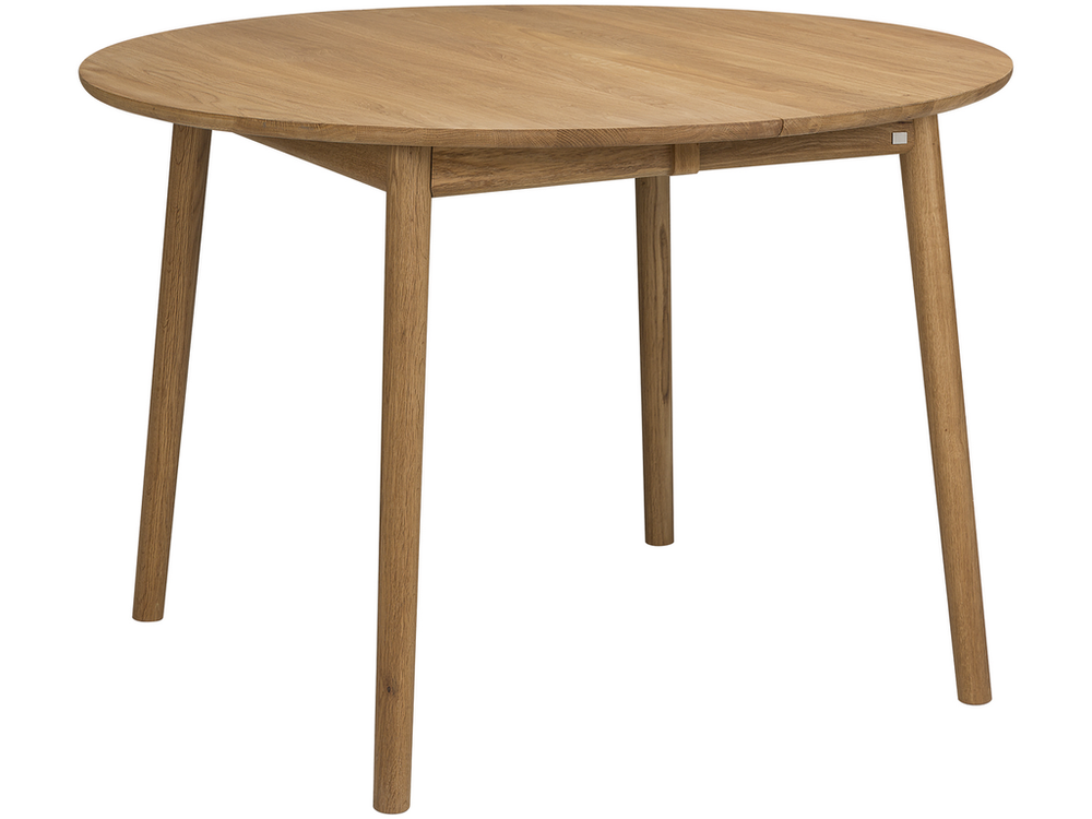 ZigZag Matbord runt Oljad Ek